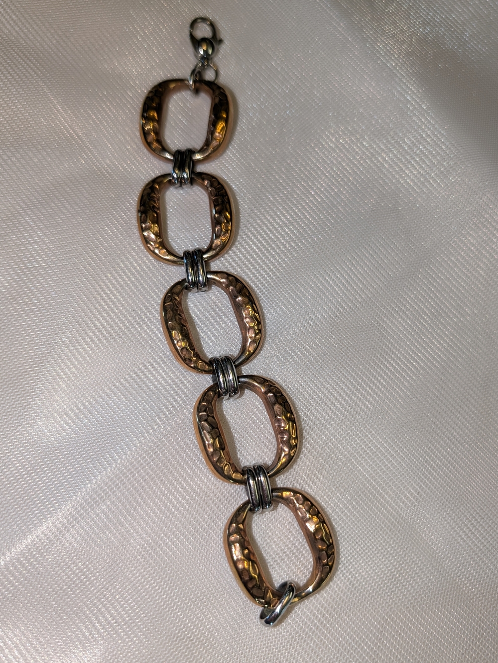 Gold-Tone Linked Oval Bracelet - Women Jewelry
